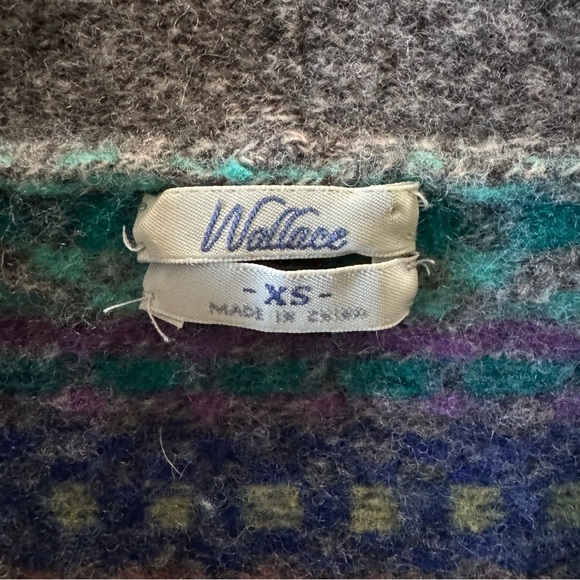 Madewell Wallace Colorful Shawl Collar Cardigan Merino Wool XS - Picture 13 of 13